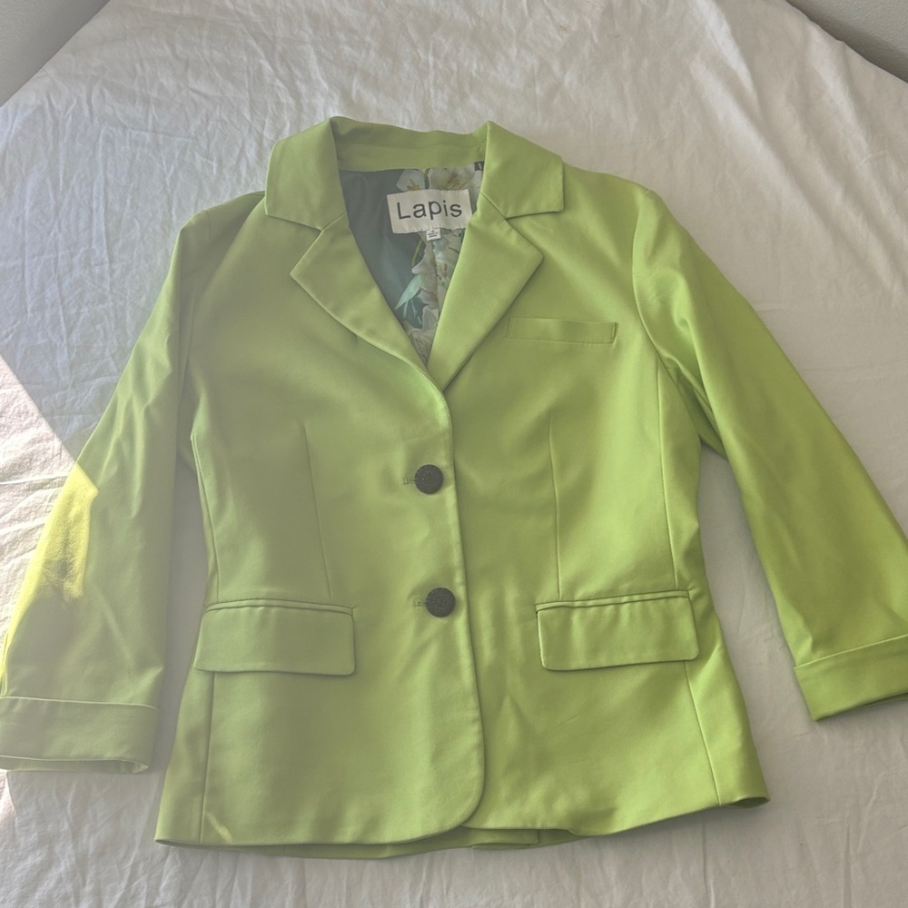 Lapis Women's Lime Blazer